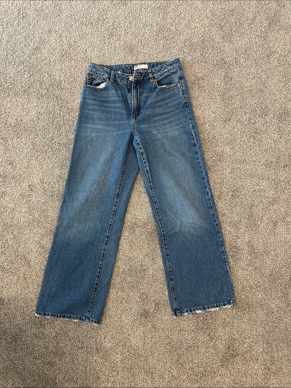 Garage Women's Straight Leg Jeans - Medium Blue